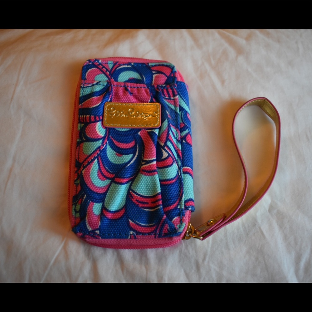 LILLY PULITZER wristlet